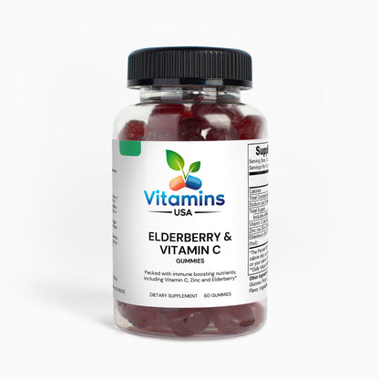 Elderberry & Vitamin C Gummies