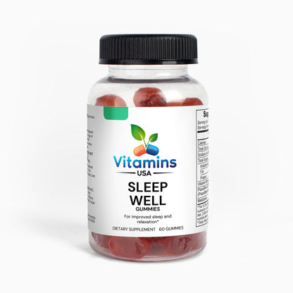 Sleep Well Gummies (Adult)